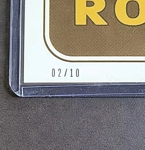 Nolan Arenado 2018 Topps Heritage Gold 5x7 Jumbo Action Variation #2/10 Rare SSP - Image 3 of 4