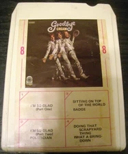 8 Track-Cream Goodbye-Refurbished w/new pressure pads & Sensor foil TESTED!