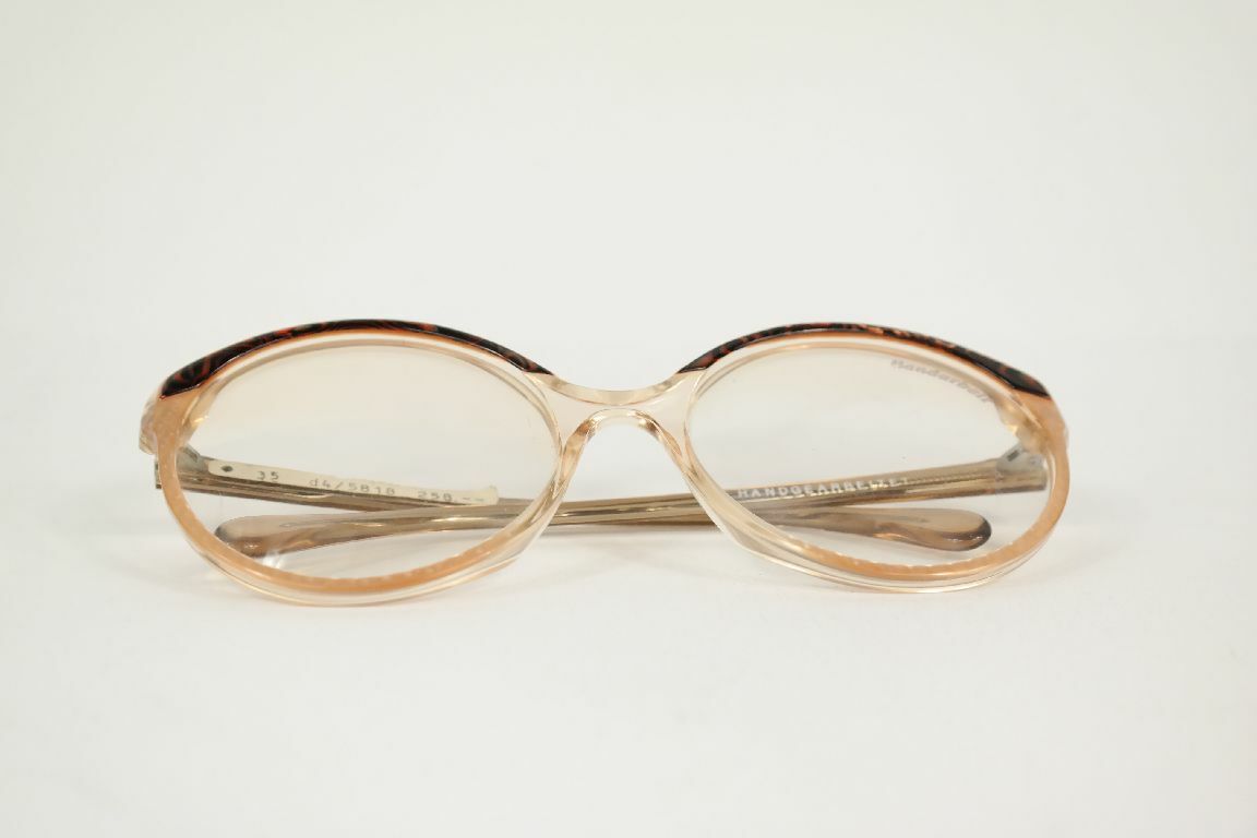Lunettes Vintage Köln Optik 313 Orange Ovale - Monture Titane/plastique, Neuf Avec étiquettes, Allemagne