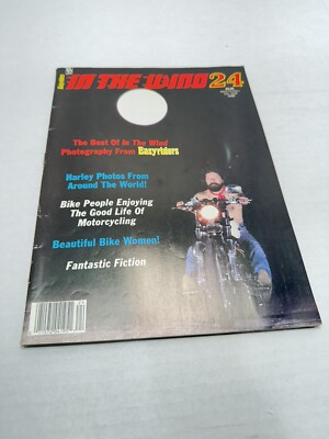 In The Wind Easyriders Magazine # 24 1986 photography Harley Davidson Motorcycle