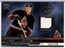2001-02 Pacific Jerseys #25 Jyrki Lumme JERSEY /1135 - Phoenix Coyotes