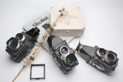 Hasselblad Chimney Finder Magnifying Hood adapter for Rolleiflex