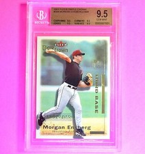 2001 Fleer Triple Crown #308 Morgan Ensberg SP RC #d/2999 -BGS 9.5 true Gem Mint