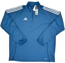 Adidas Tiro24 TRTOP Bluza Koszula Kurtka Top Niebieski Rozmiar 2XL IS6126 Aeroready