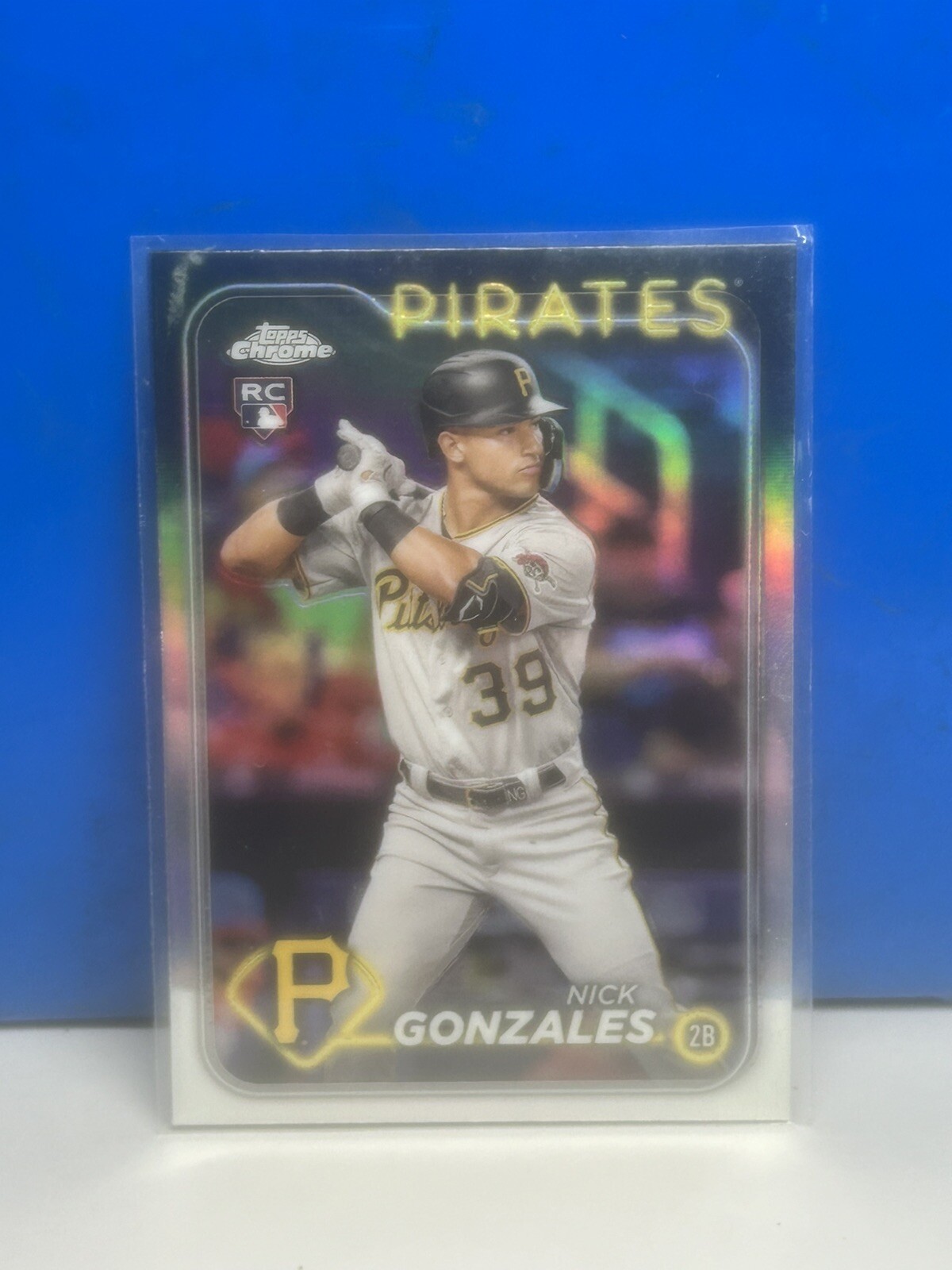 2024 Topps Chrome - Refractor #72 Nick Gonzales (RC)