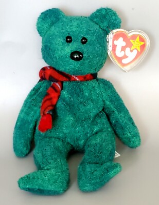 Ty Wallace beanie baby Multiple Tag Errors, Retired Great Condition 