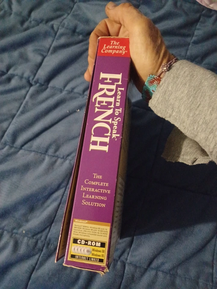 The Learning Company Learn to Speak French 7.0 3 CD Set New & Sealed - Image 4 of 4