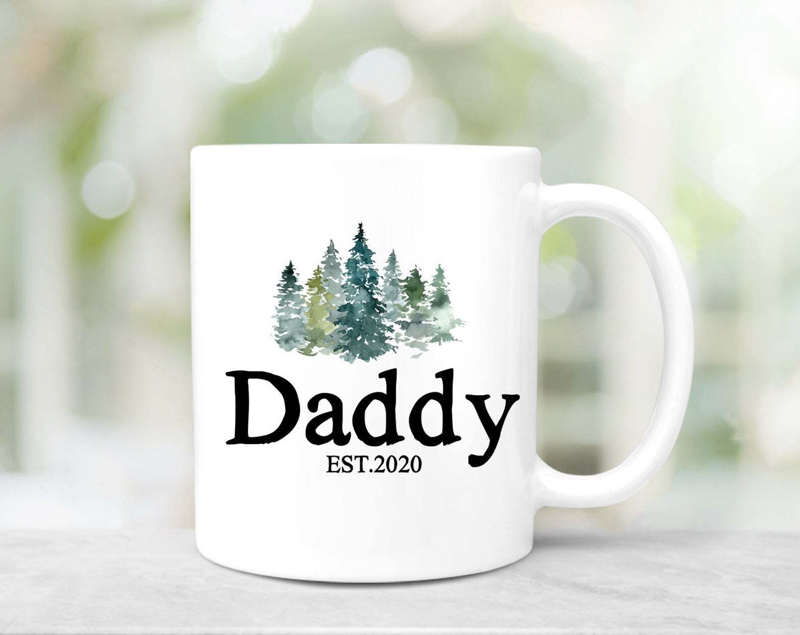Dad Mug Personalized Father Mug Daddy Gift Fathers Day Gift Best Dad Ever Mug