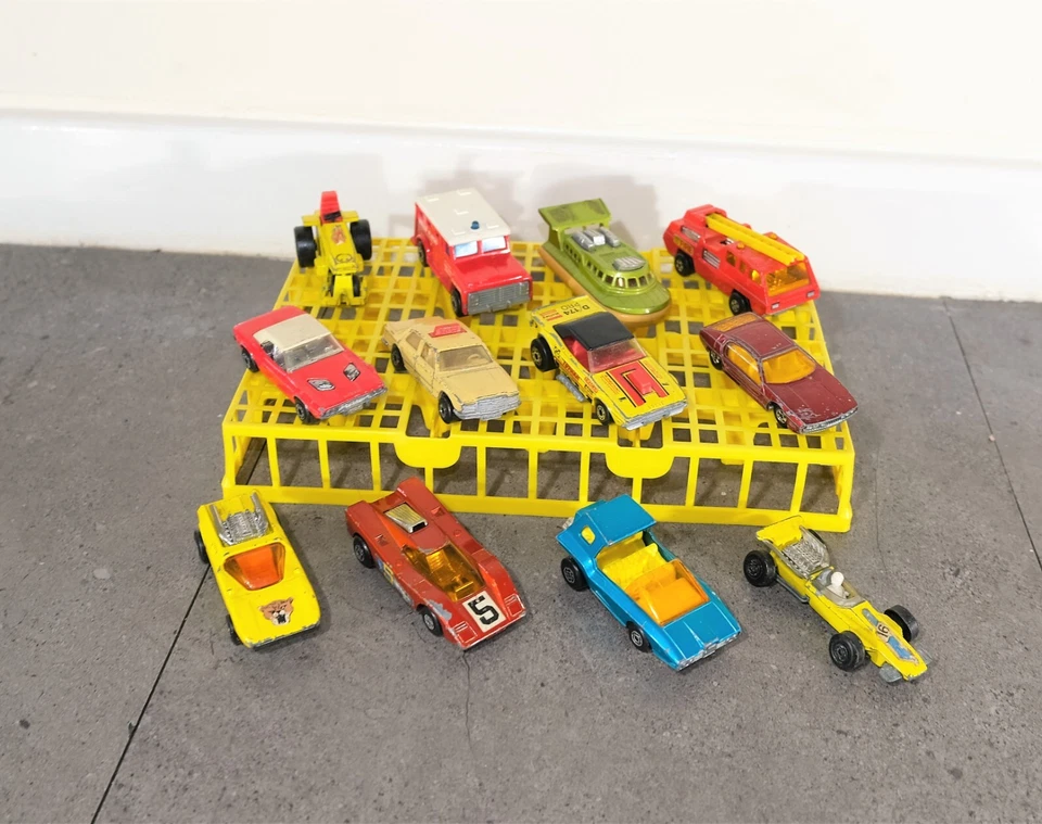 Job Lot x48 Matchbox Superfast Cars Vintage Carry Case Diecast Lesney Models - Image 4 of 4