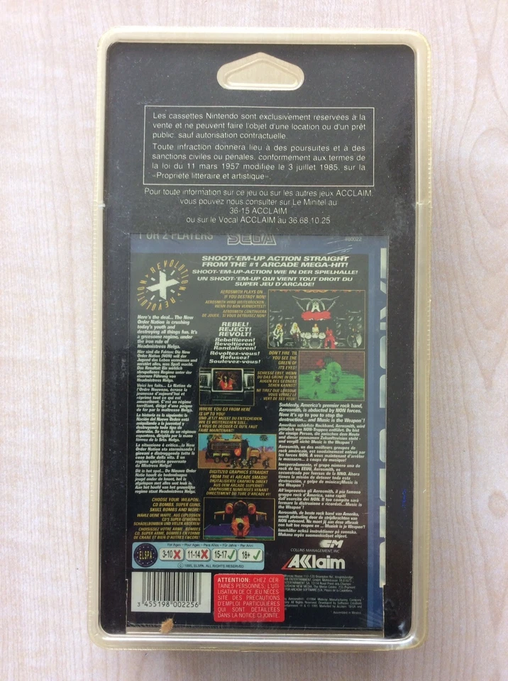 Revolution X Sega Megadrive Brand New Factory Sealed In Blister Megadive - Image 2 of 3