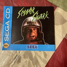 Sega CD User&rsquo;s Manual, Lethal Enforcers & Sewer Shark Manuals Lot NO GAMES