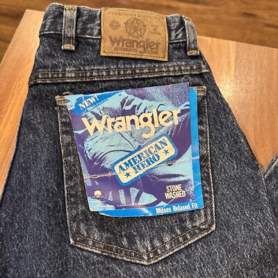 その他 Made in USA Vintage 90s Wrangler High Rise Stone Washed Jeans Size 16 X 33