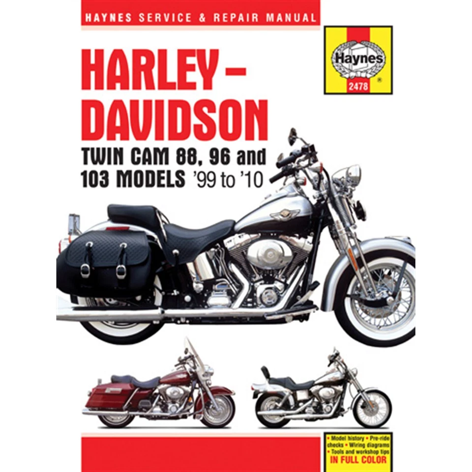 Manual de servicio y reparación Haynes para Harley-Davidson M2478 Foto 2 de 4
