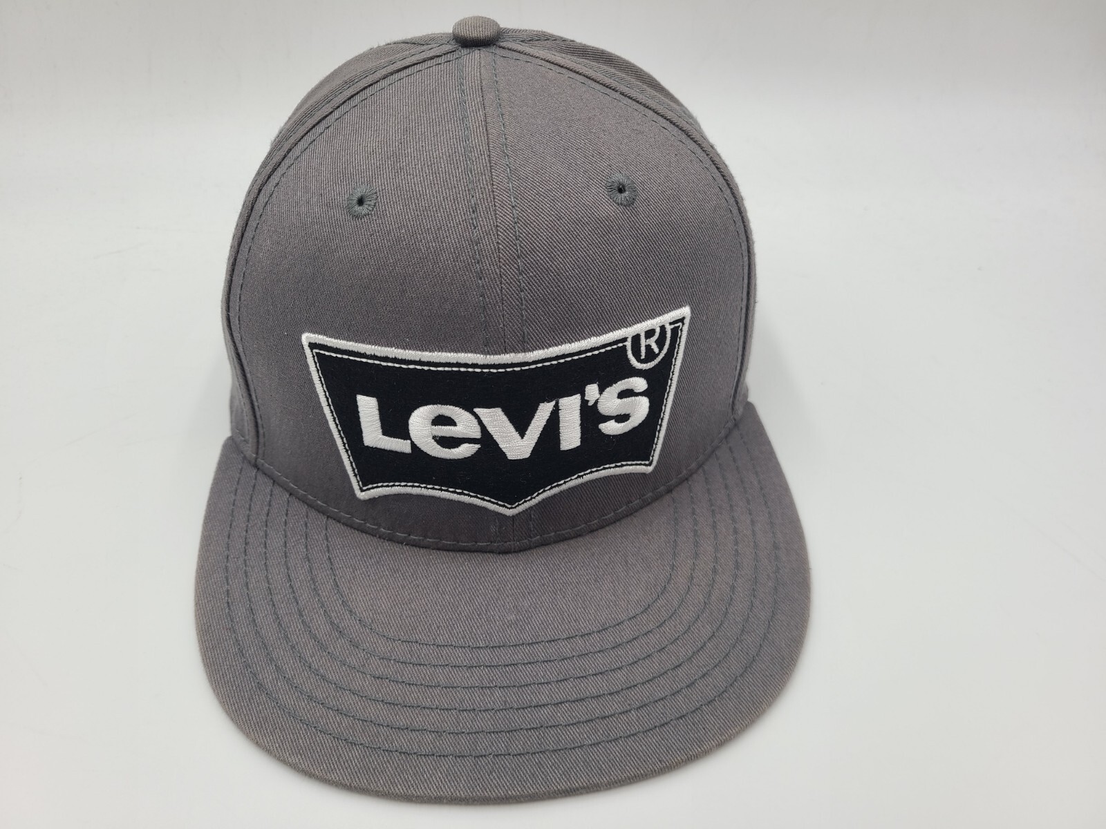 Levis Batwing Logo Snapback Hat Cap Baseball Jeans Men Women Father Gray Black