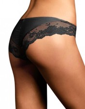 Maidenform Comfort Devotion Lace Back Tanga Panties Size Large /6 NEW WITH TAGS