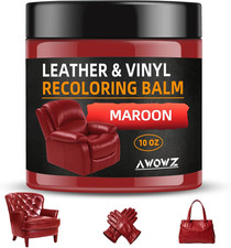 Leather Recoloring Balm - Scratch Repair  Color Restore Kit for Faded Leather,