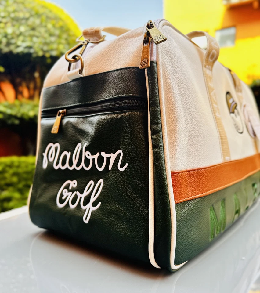 PVP $299 Malbon Exclusivo Golf Preserve Boston Estuche de tela y zapatos EE. UU. DEBER PAGADO Foto 3 de 4