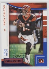 2018 Panini Rookies & Stars True Blue 34/49 Andy Dalton #66 0q3