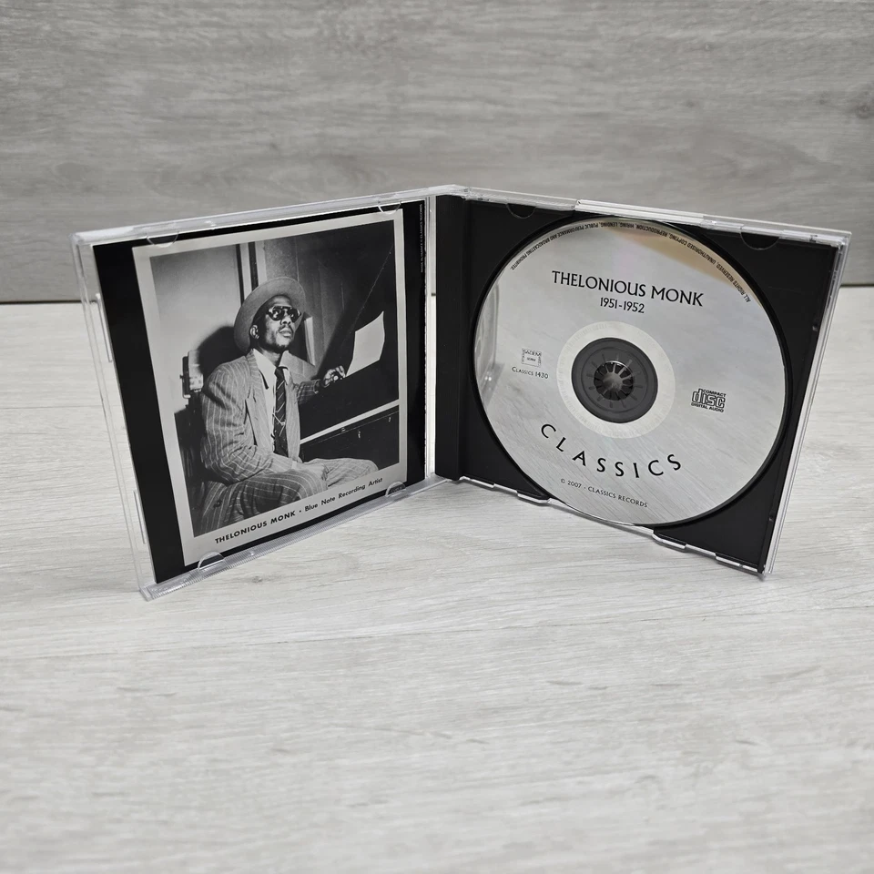 The Chronological THELONIOUS MONK -  1951-1952 CD Classics Series French Import  - Image 4 of 4