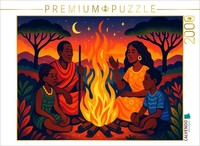 Calvendo Puzzle Tell Me About Africa - Under The Stars, Between Hearts | 2000 Pi