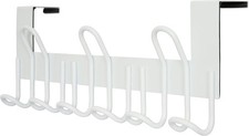 SKOLOO Over The Door Hooks - for Doors up to 1-3/4'' Thickness, Metal Door Hang