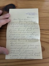 1888 Northwest Ephemera Letter Turner Oregon Harrison Election Idaho Statehood