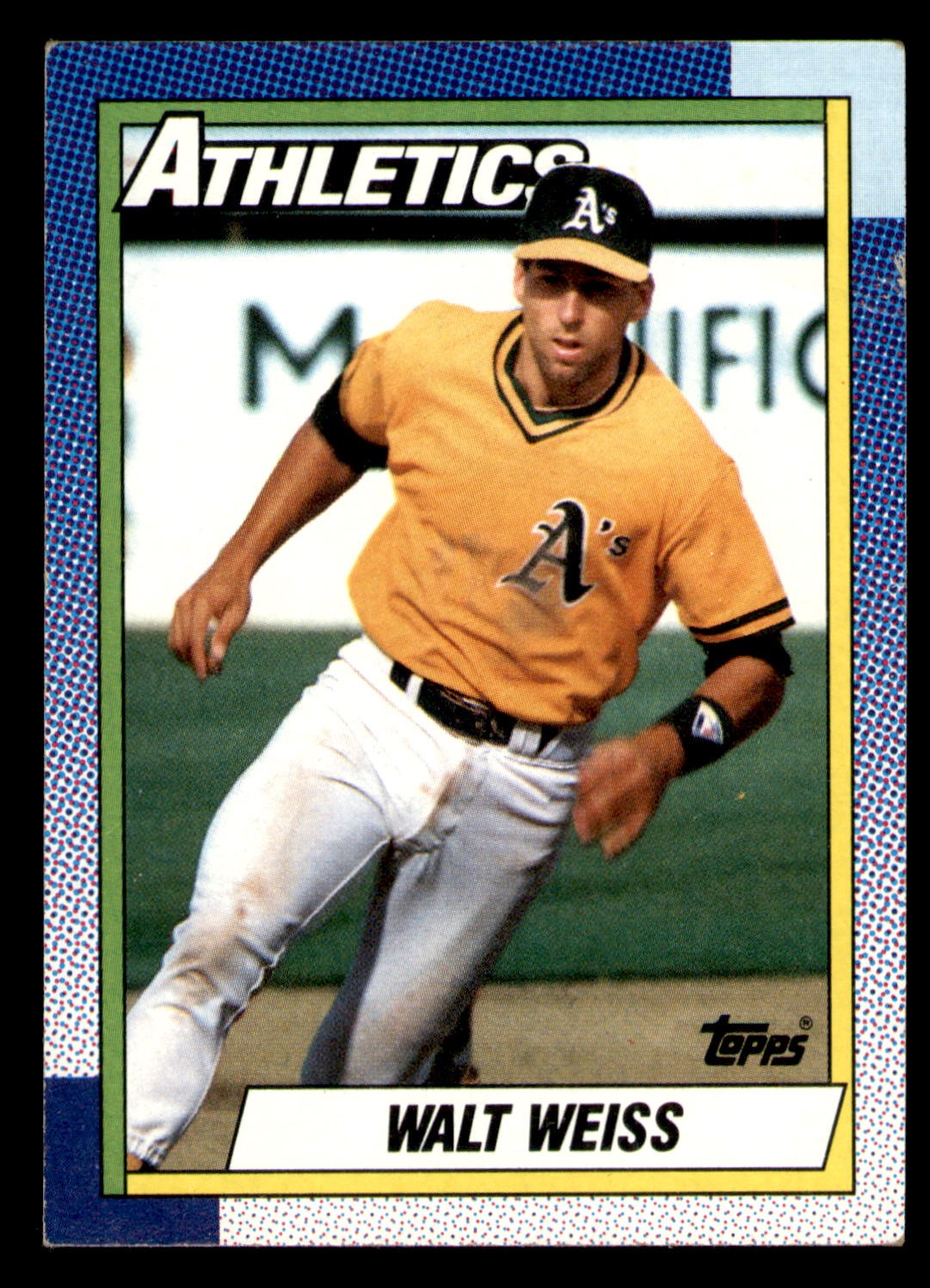 Walt Weiss 1990 Topps Baseball #165
