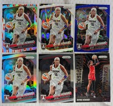 2025 WNBA Prizm-Rhyne Howard-Logo/White Seismic/Blue Vel/Silver/Fireworks Prizms