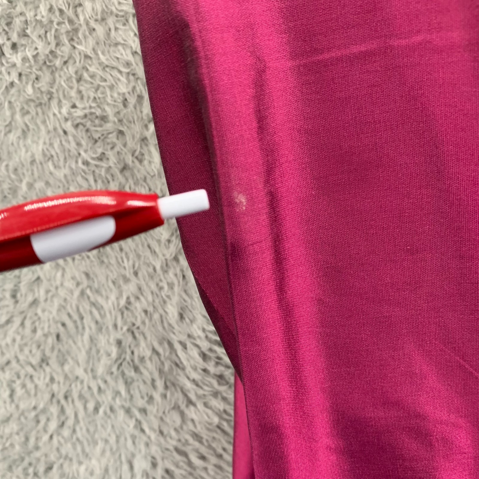 J Peterman Blouse Womens Size 16 / XL Top Silk Shoulder Pads Long tails*