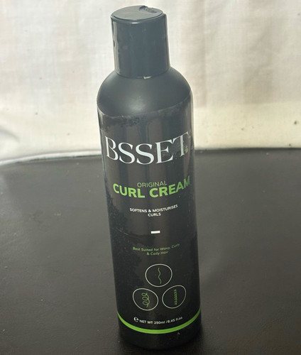 BSSET Original Curl Cream Moisturising Curl Enhancing For Curly Hair 250ml