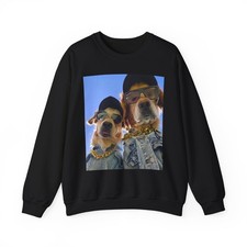 Golden Retriever Sweatshirt Funny Dog Graphic Crewneck Unisex Pullover