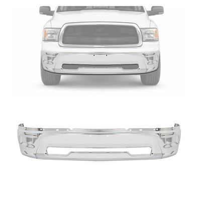 ALMULOO Front Bumper Face Bar 3Pcs Compatible with 2009-2012 Dodge Ram 1500 W...