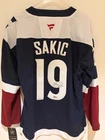 Joe Sakic Signed Colorado Avalanche Custom Hockey Jersey Beckett BAS COA Fanatic