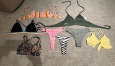 Lot of 8 Bikini Separates Size S