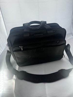 Briggs und Riley lebenslange Garantie Aktentasche schwarz Top Zustand.