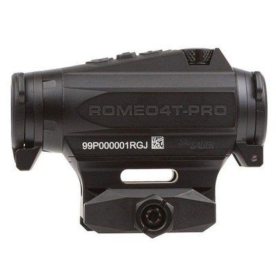 SIG SAUER Romeo 4T Pro 1x20mm Red Dot Sight - Black (SOR44101) for