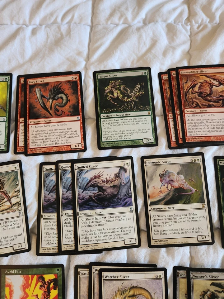 Magic The Gathering -Time Spiral- Sliver Evolution Deck- Complete And Sorted - Image 4 of 4