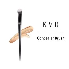 Kat Von D- Makeup Brush 35 Concealer Brush Soft Fiber Hair Elegant Black Handle