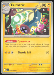 Eelektrik 060/217 Ascended Heroes Uncommon