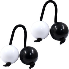 Hordion 2 Pair Aslatuas Rhythmic Ball Kashaka Shaker, Hand Percussion Instrument