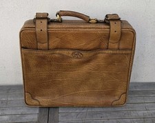 Stilvoll Reisen GOLDPFEIL Caracciola Koffer Reise-Koffer Büffelleder Natur Luxus