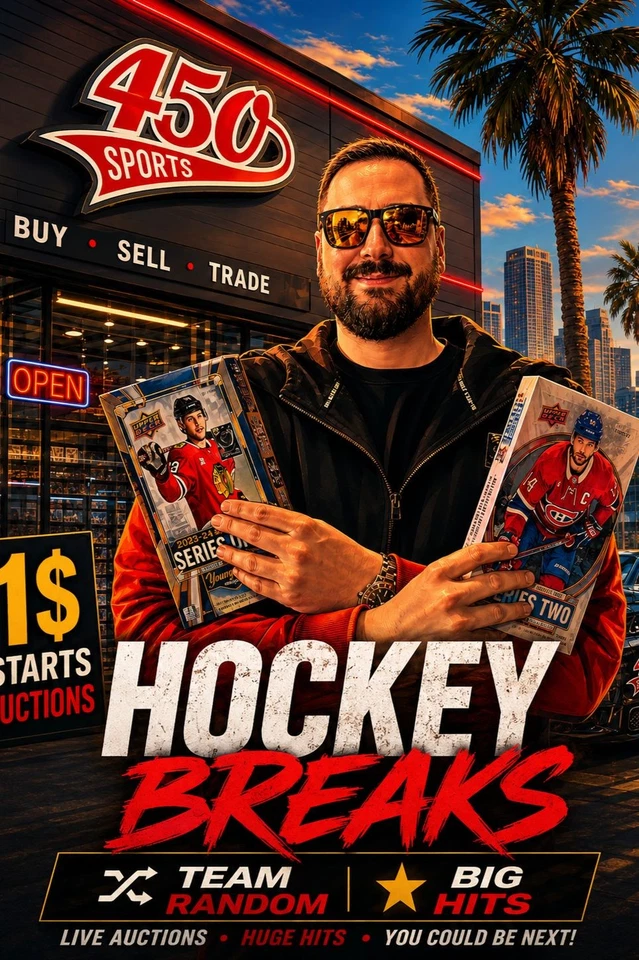 $1 AUCTIONS! LIVE HOCKEY BREAK + PENNY DROP! - BREAK #501