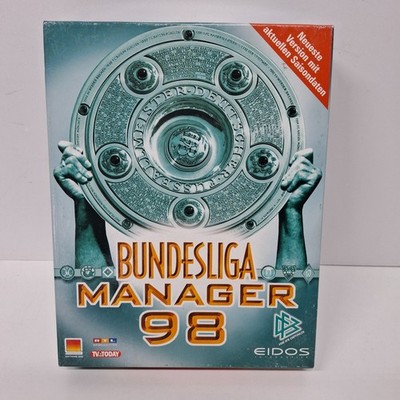 Bundesliga Manager 98 - Eidos Interactive - PC CD-ROM Big Box - Deutsch (OVP)