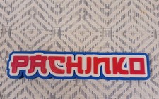 Pachinko Machine DISPLAY SIGN 3d Printed Custom Colors. Red White,Blue. 7" Long 
