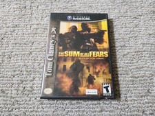 Ubisoft Tom Clancy's Sum of All Fears (Nintendo GameCube, 2002) CIB w/Reg Card!!