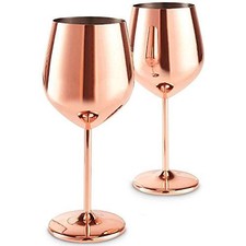 Antikes weinbeschichtetes Kelch Fl&ouml;te Weinglas 200 ml je 2er Set Halloween Ge...