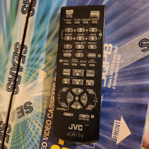 JVC HR-J693U VHS 4-Head Stereo Video Cassette Recorder w/ Remote & Factory Box - Picture 7 of 13