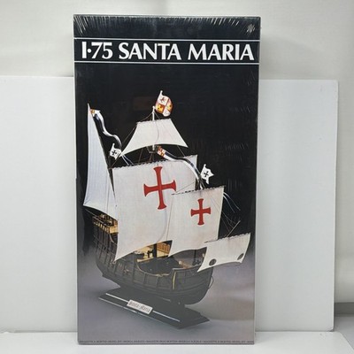 Heller 1:75th Scale 1492 SANTA MARIA Ship Model Kit 80865 New Sealed.