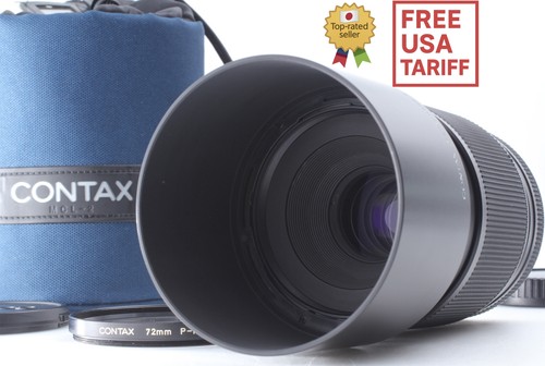 [MINT w/Hood+Case] Contax 645 Carl Zeiss Apo Makro Planar T* 120mm f4 Lens JAPAN