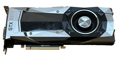 NVIDIA GEFORCE GTX 1070 FOUNDERS EDITION VIDEO CARD 8GB GDDR5